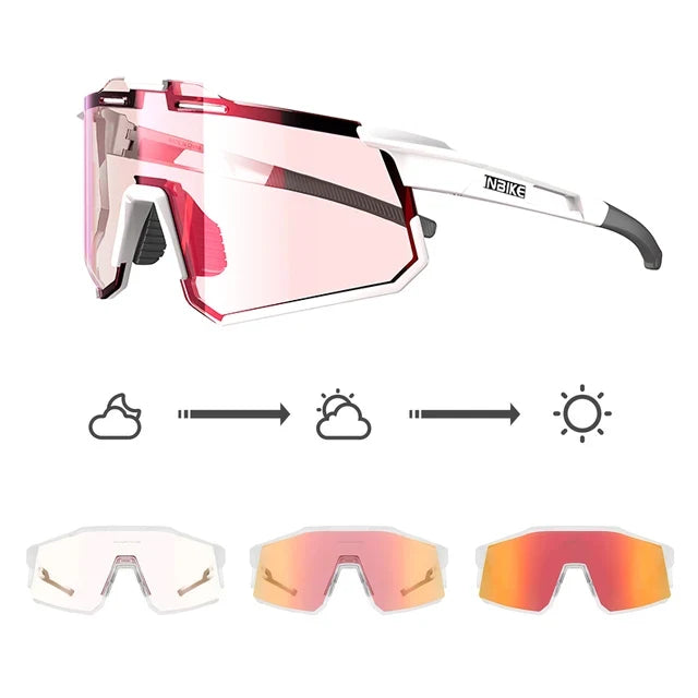 INBIKE Photochromic Cycling Sport Sunglasses
