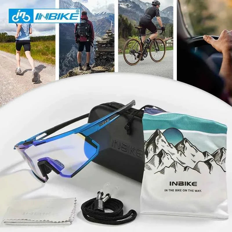 INBIKE Photochromic Cycling Sport Sunglasses