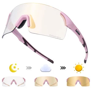 Photochromic UV400 Cycling Sunglasses for Sports