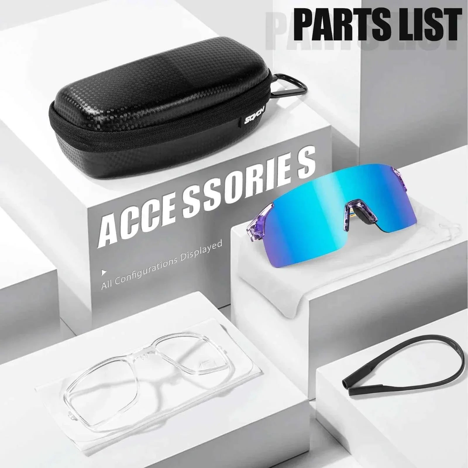 Photochromic UV400 Cycling Sunglasses for Sports