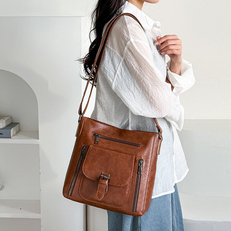 European And American Retro Casual Travel Crossbody Bag